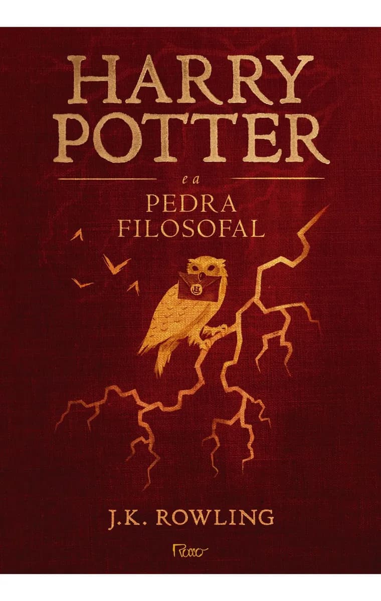 Livro Harry Potter E A Pedra Filosofal Capa Dura